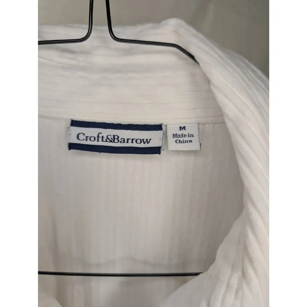 Crisp 100% cotton corduroy jacket shirt